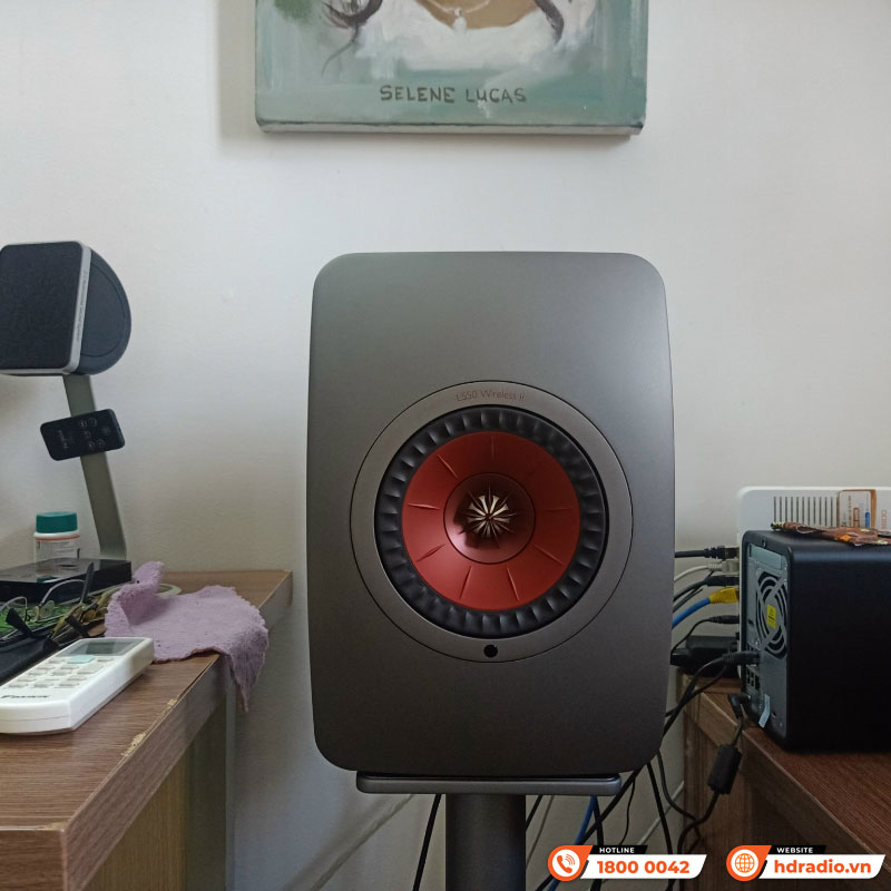 Loa KEF LS50 Wireless 2 Chính Hãng, Công Suất 760W, Bluetooth, Wifi, HDMI eARC, Optical, Coaxial, Aux-19