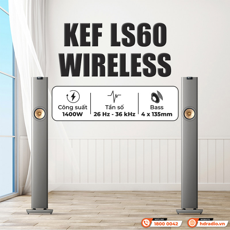 Tính năng Loa KEF LS60 Wireless