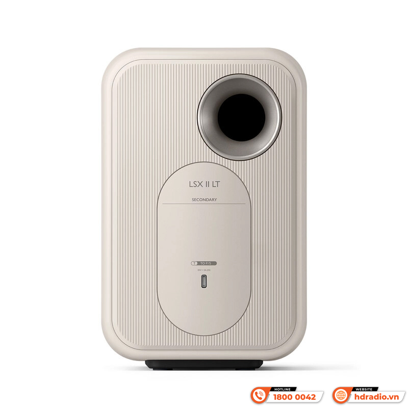 Loa KEF LSX II LT, Bass 15.5cm, 200W, 54Hz – 28kHz, 102dB, Bluetooth 5.0, Wifi, HDMI (ARC), Optical, USB, Airplay, Chromecast, RCA-15