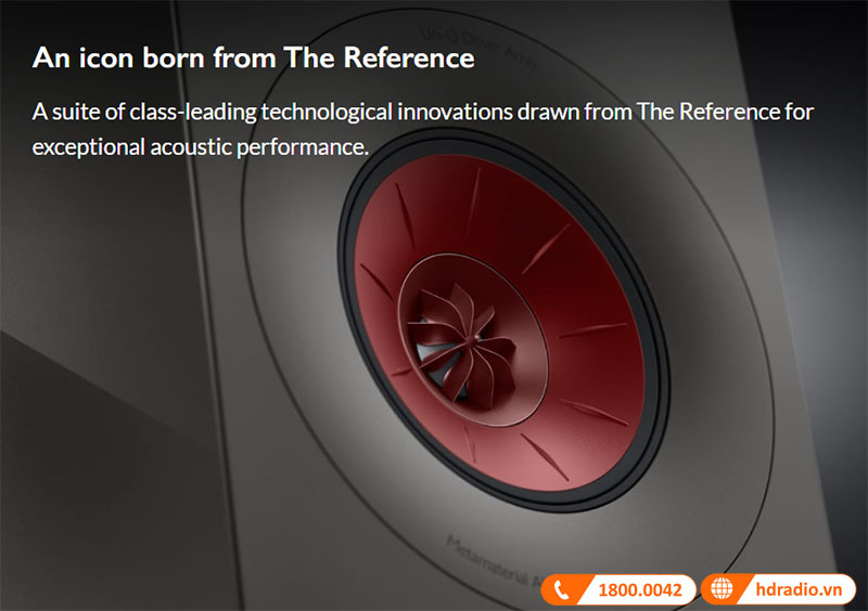 Loa mid với công nghệ đồng trục UniQ thế hệ 12