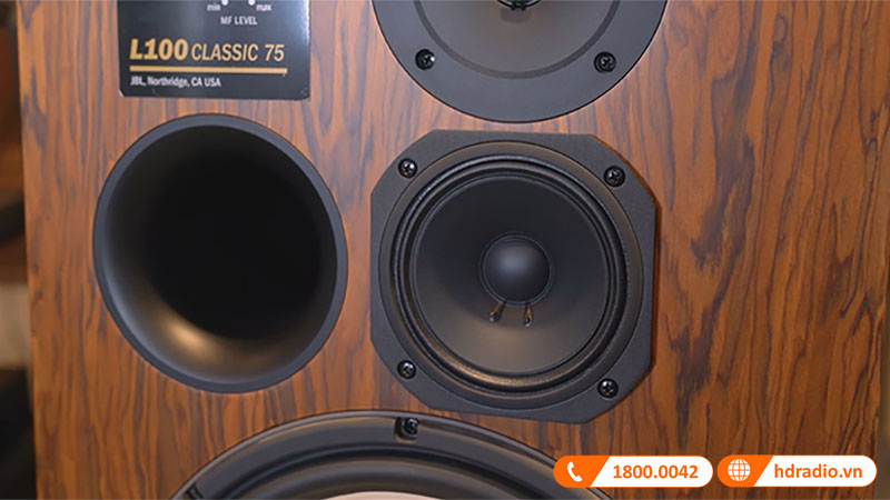 Loa mid JM125PC-8 với màng bột giấy cellulose tinh khiết