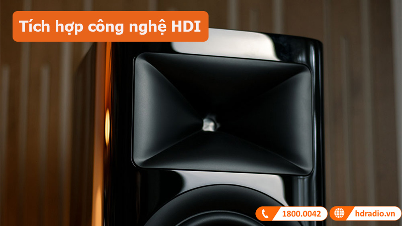 Loa bookshelf JBL HDI 1600 tích hợp công nghệ HDI tiên tiến 