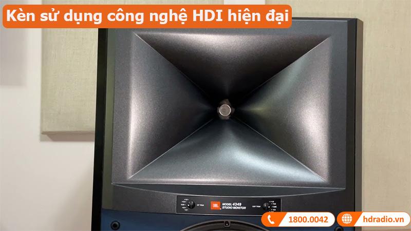 Loa bookshelf JBL 4349 Studio Monitor kèn sử dụng công nghệ HDI