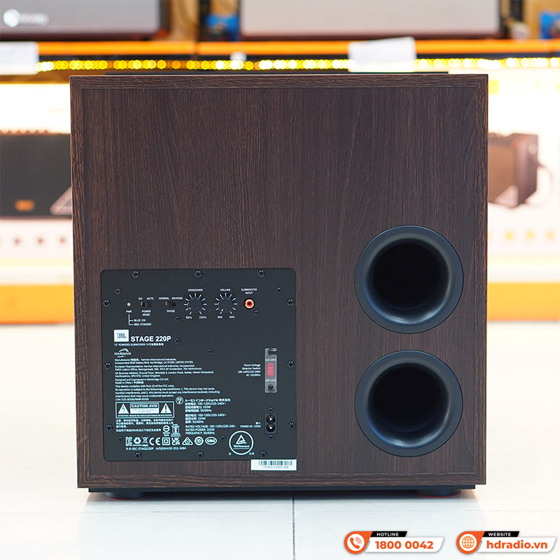Loa sub JBL Stage 220P, Bass 30cm, Công suất 250W-6