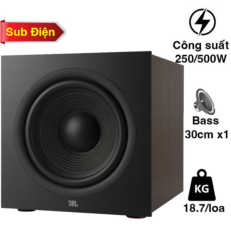Loa sub JBL Stage 220P, Bass 30cm, Công suất 250W