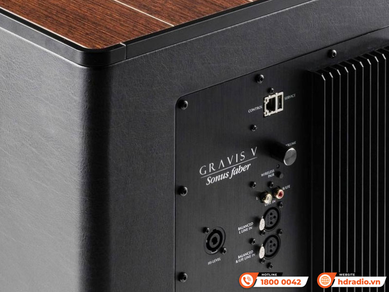 Kết nối Loa sub Sonus faber Gravis V