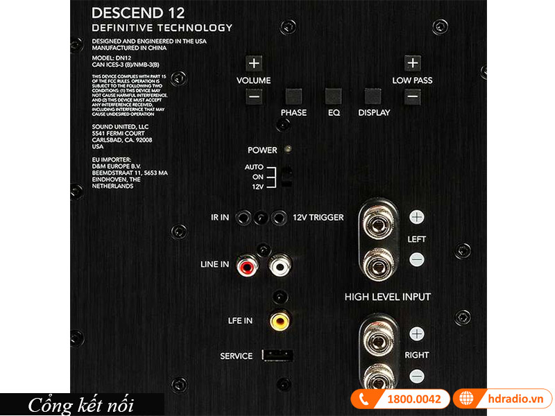Loa Sub Definitive Descend DN12