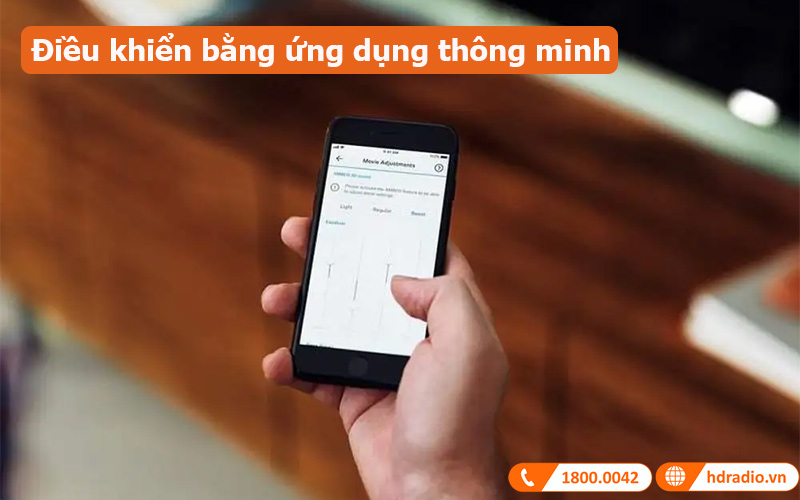 Loa Sennheiser Ambeo Sub điều khiển bằng ứng dụng 