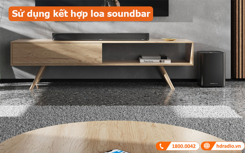 Loa Sennheiser Ambeo Sub ứng dụng thực tế