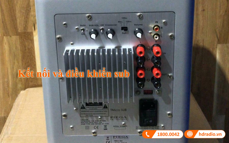 ket noi loa sub piega tmicro