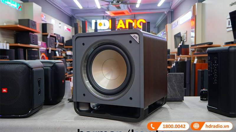 mặt trước loa sub Polk Audio HTS12