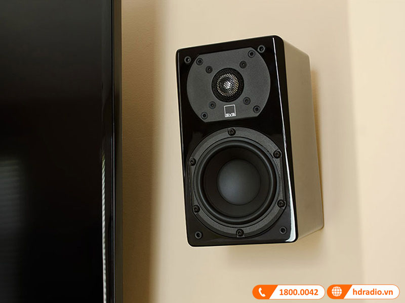 mỗi loa được gắn thêm giảm chấn