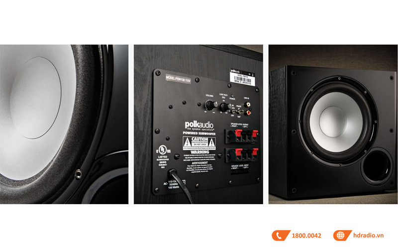 Loa Sub Polk PSW 108 tinh nang cai tien Loa Sub Polk PSW 108 tinh nang cai tien
