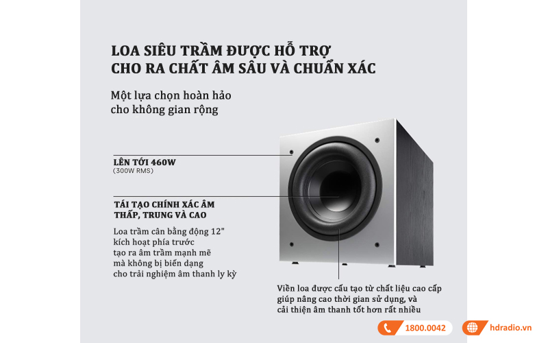 Loa sub polk PSW 505 cong suat