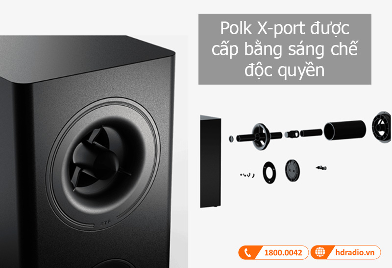 X-Port Loa Polk Audio Reserve R200