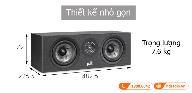 Thiet ke loa Polk Audio Reserve R300