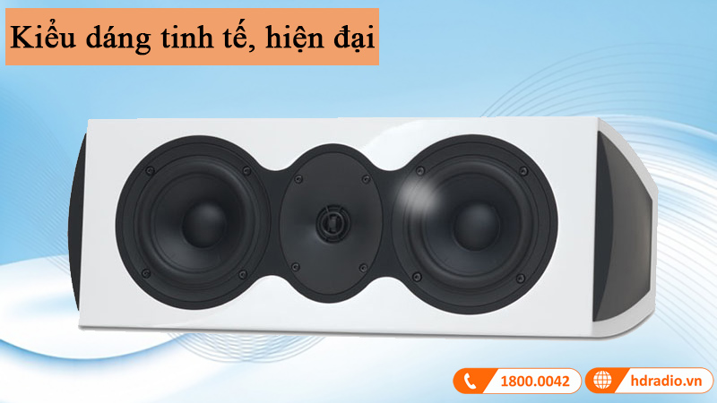 thiet ke loa center revel c205