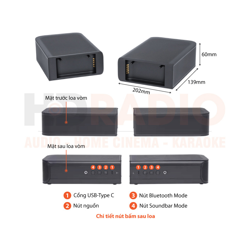 Loa JBL Bar 1300 Công Suất 1170W, Âm Thanh Vòm Ảo 11.1.4 Kênh Dolby Atmos, DTS:X, Bluetooth 5.0, HDMI, Optical-5