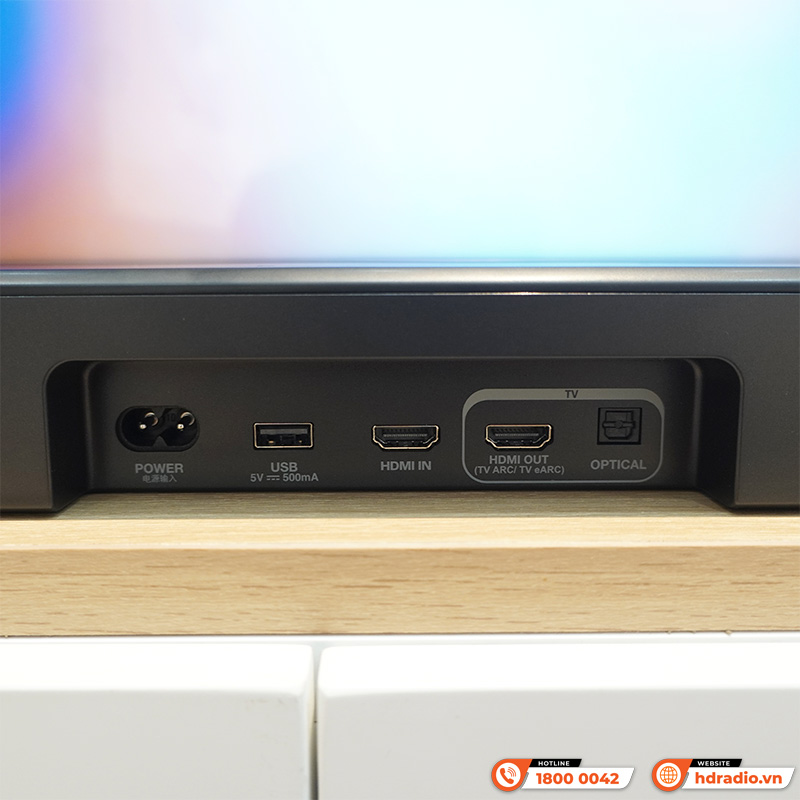 Loa Soundbar JBL Bar 500MK2, Công Suất 750W, 5.1 kênh HDR10+ Dolby Vision, Wifi, Bluetooth, HDMI eARC, APP JBL ONE-7