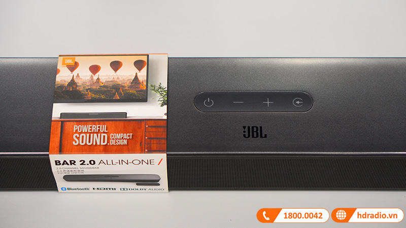 Nút điều chỉnh loa JBL BAR 2.0 all in one