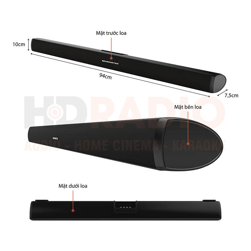 Chu thich loa Monster Soundbar