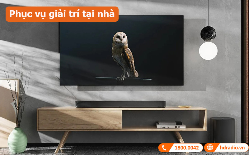 Loa Sennheiser Ambeo Soundbar Plus ứng dụng thực tế 