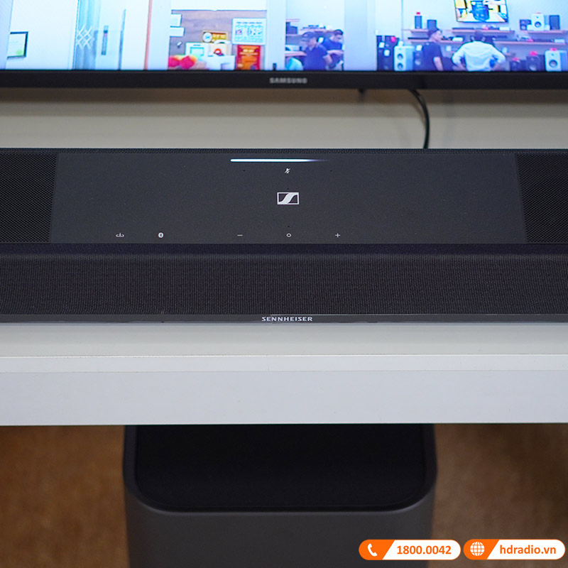 Loa Sennheiser Ambeo Soundbar Plus SB02M, Công Suất 400W, Bluetooth, WiFi, HDMI, OPTICAL-3