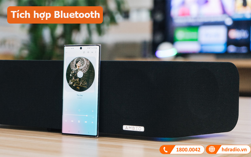 Loa Sennheiser Ambeo Soundbar tích hợp bluetooth