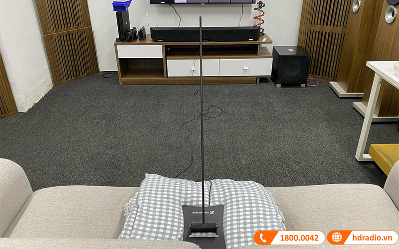 Loa Sennheiser Ambeo Soundbar micro cảm biến không gian