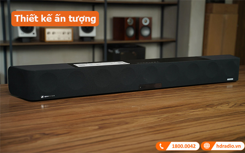 Loa Sennheiser Ambeo Soundbar thiết kế ấn tượng 