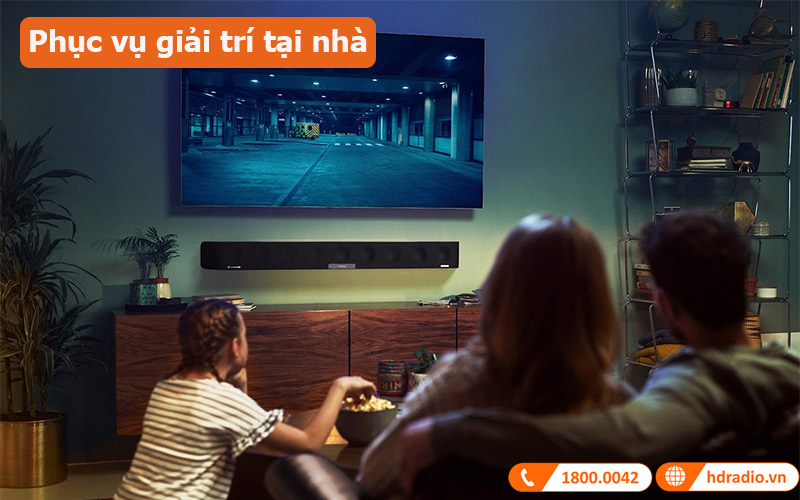 Loa Sennheiser Ambeo Soundbar ứng dụng thực tế 