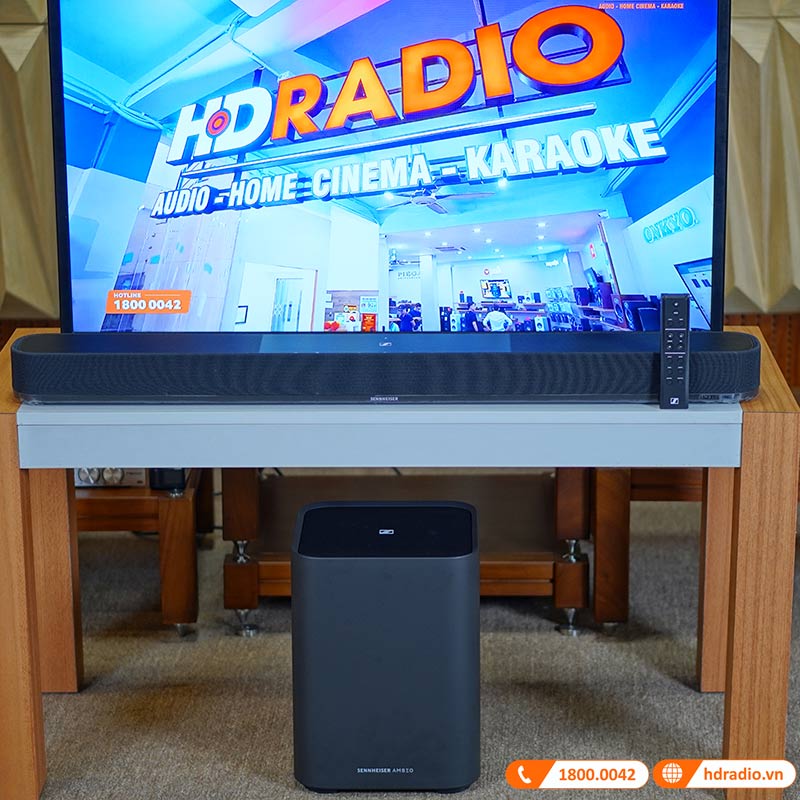 Bộ loa soundbar Sennheiser SB23 (Ambeo Soundbar Plus, Ambeo Sub)-2