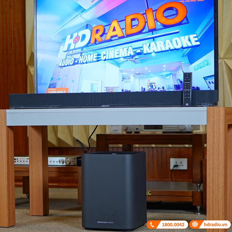 Bộ loa soundbar Sennheiser SB23 (Ambeo Soundbar Plus, Ambeo Sub)-3