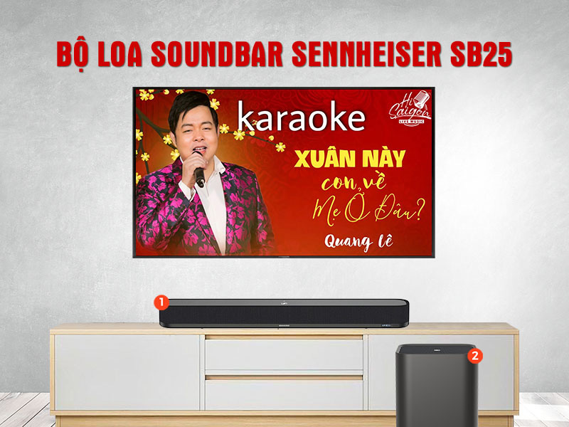 Bộ loa soundbar Sennheiser SB25 
