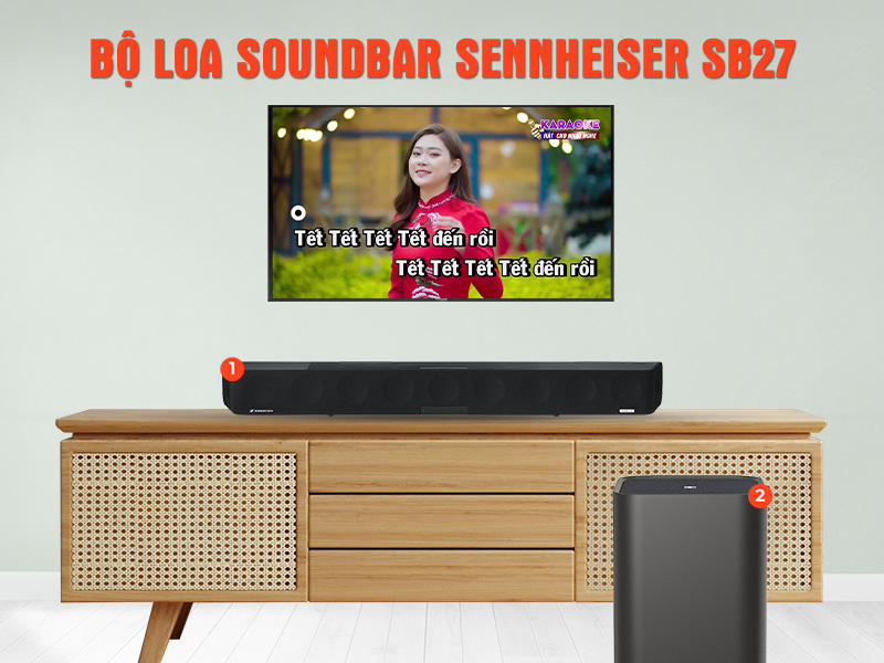 Bộ loa soundbar Sennheiser SB27 Bộ loa soundbar Sennheiser SB27