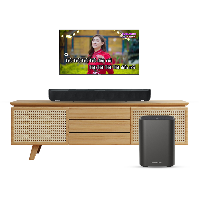 Bộ loa soundbar Sennheiser SB27 (Ambeo Soundbar, Ambeo Sub SW02)