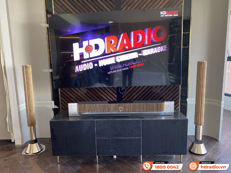 Ảnh thực tế loa B&O Beosound Theatre tại nhà anh Tuấn ở Hồ Chí Minh