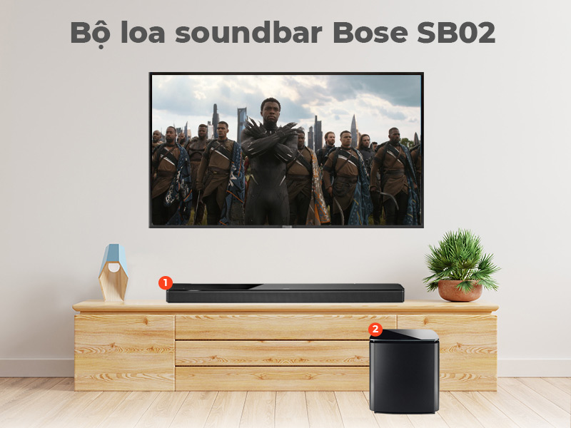 Bộ loa soundbar Bose SB02