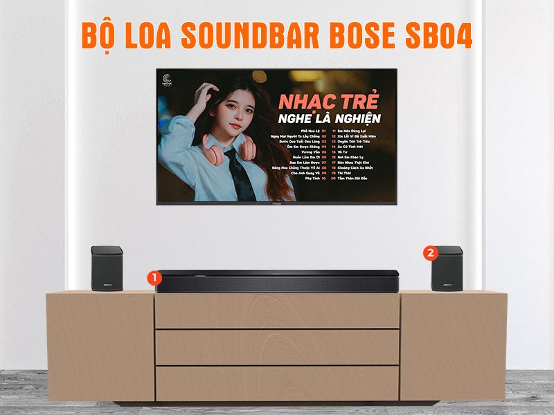 Bộ Loa Soundbar Bose SB04 Bộ Loa Soundbar Bose SB04