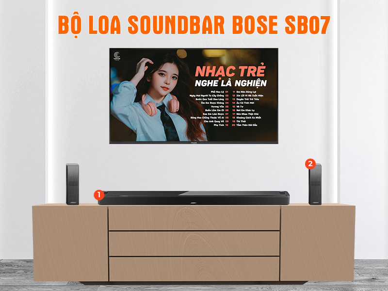 Bộ loa soundbar Bose SB07