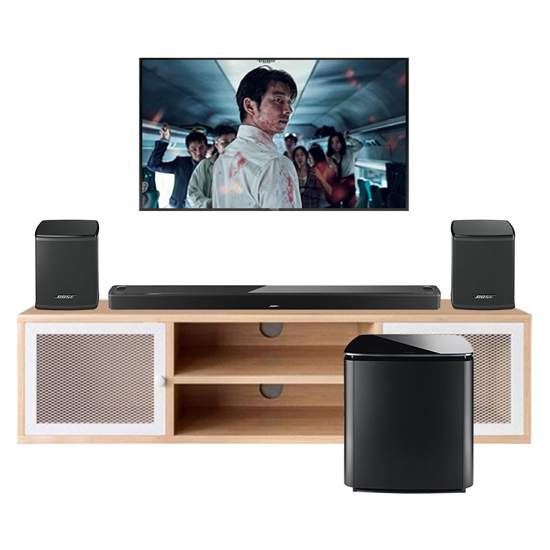 Bộ loa soundbar Bose SB24 (Bose Smart Soundbar 900, Surround Speaker, Bass Module 700)