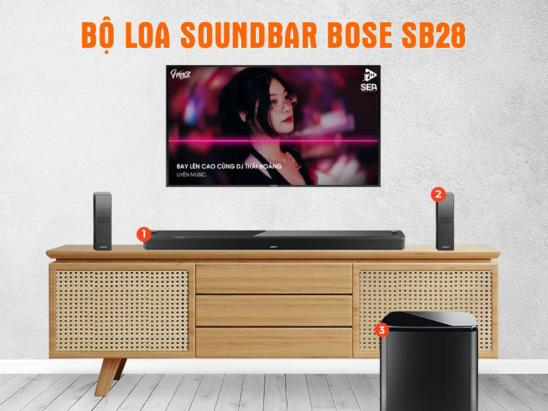 Bộ loa Soundbar Bose SB28