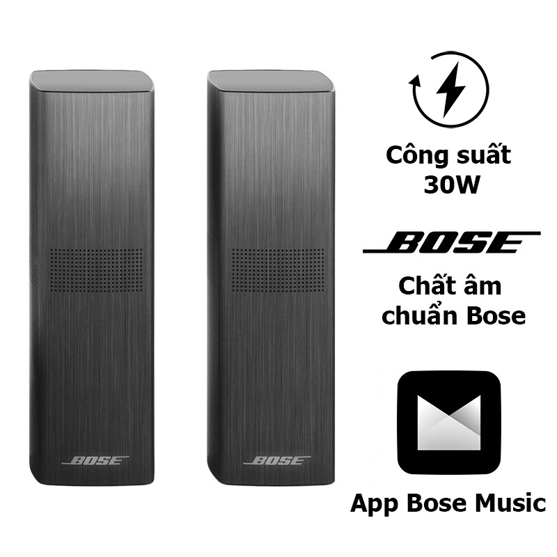 Loa Bose Surround Speakers 700, Công Suất 30W, Bluetooth, Âm Thanh Vòm