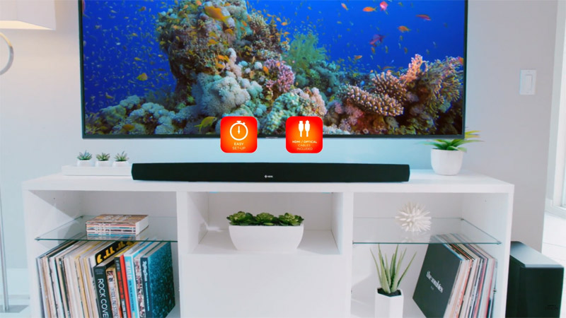 loa Soundbar Denon HEOS HomeCinema HS2