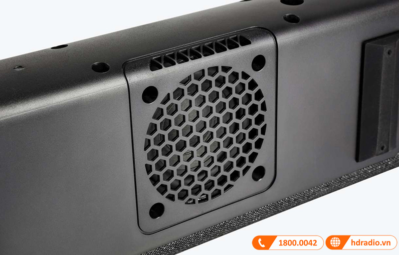 loa sieu tram gan trong loa soundbar denon dht s217