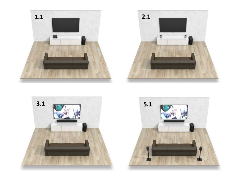 Loa sub Denon HEOS Subwoofer