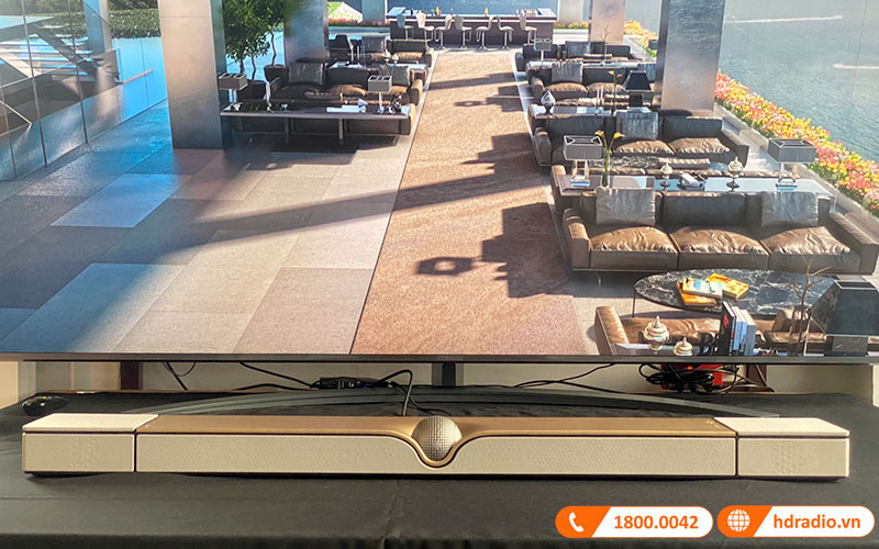 cận cảnh Loa soundbar Devialet Dione Opera de Paris 