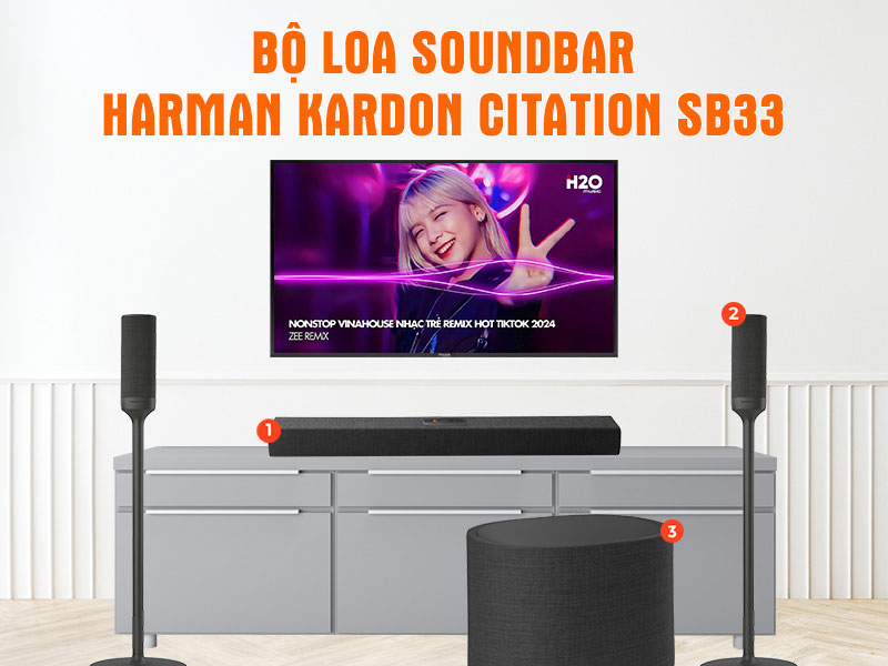 Bộ loa Soundbar Harman Kardon Citation SB33 