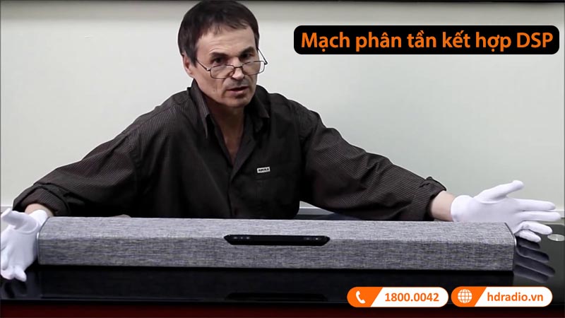 Trang bị mạch phân tần tích hợp DSP