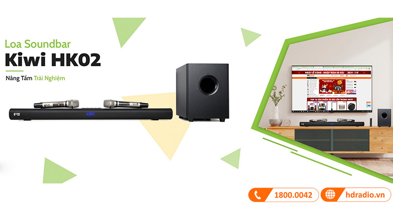 Loa Soundbar Kiwi HK02